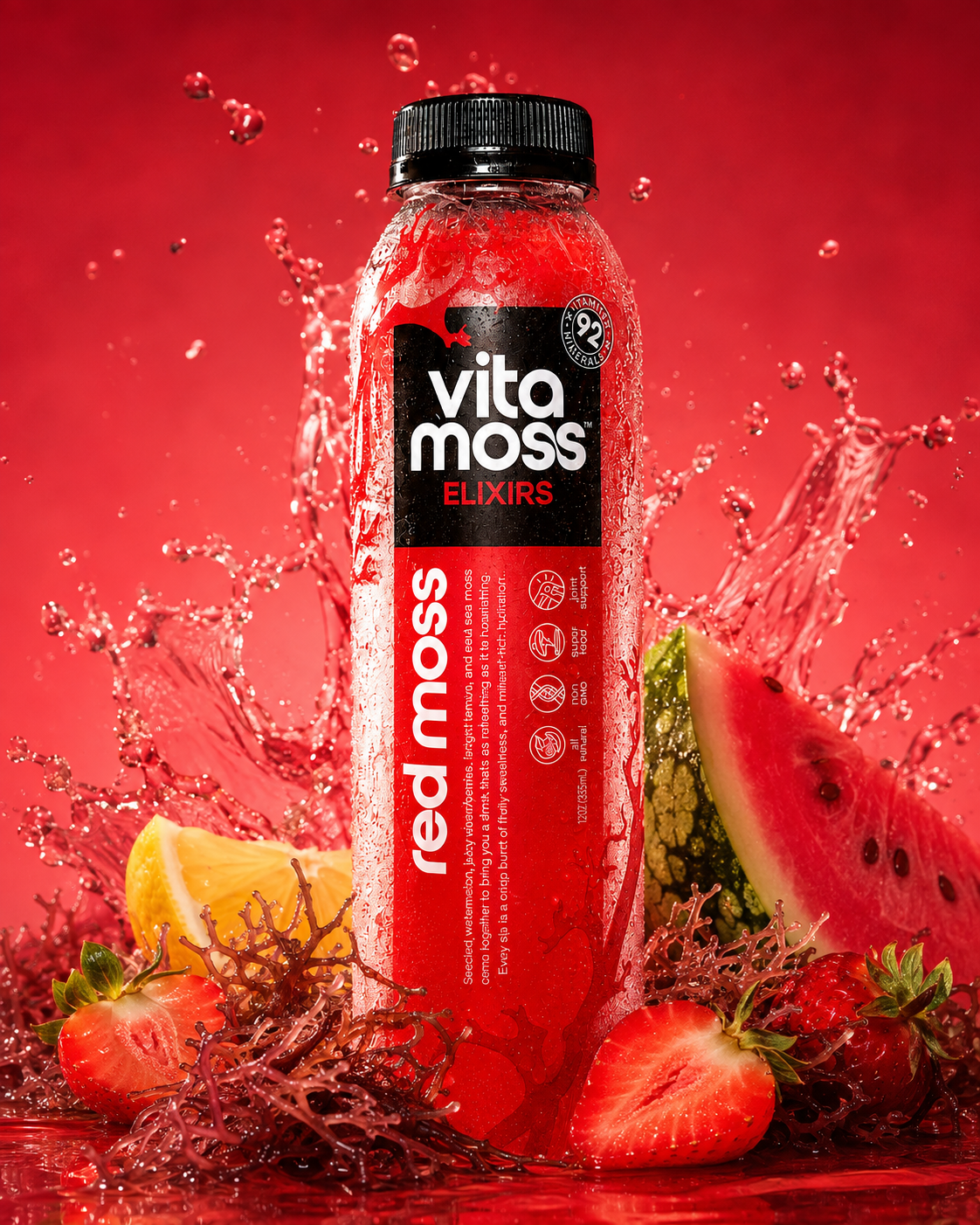 Red Moss bottle